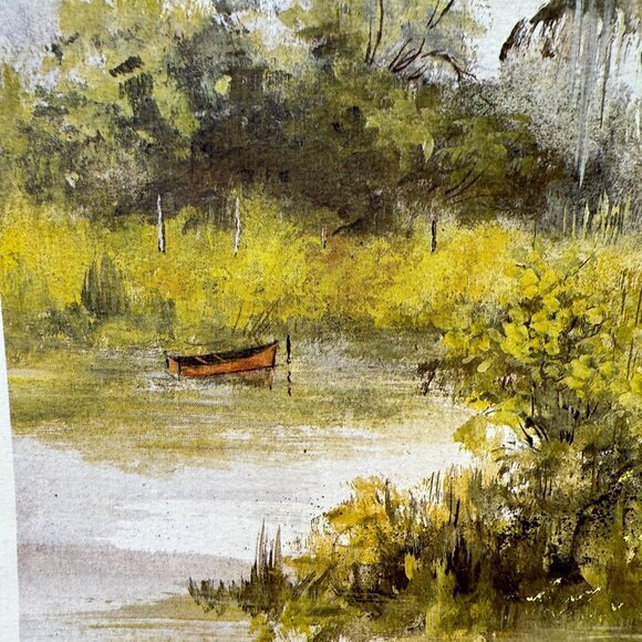Mary Vincent Bertrand Boat‎ Print Signed Numbered Louisiana Artist - Picture 6 of 14